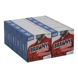 Georgia Pacific Brawny Professional A400 Cleaning Towels - Brawny Professional A400 Cleaning Towels, 9.25" x 16.5" - 29290/03