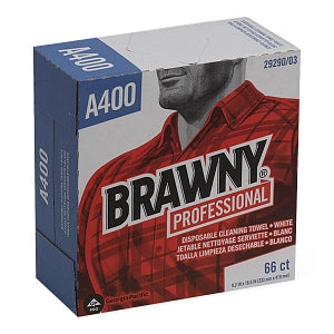 Georgia Pacific Brawny Professional A400 Cleaning Towels - Brawny Professional A400 Cleaning Towels, 9.25" x 16.5" - 29290/03