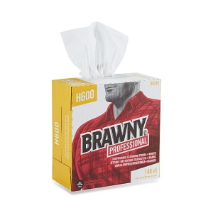 GP Brawny Industrial H600 Disposable Cleaning Towels - Brawny H600 Disposable Shop Towel, Lightweight, 9.1" x 16.7" - 29318