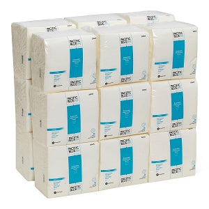 Georgia Pacific Pacific Blue Select A300 Disposable Washcloths - Disposable Patient and Other Washcloth, 1/4 Fold - 29505