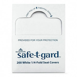 Georgia Pacific Safe-T-Gard Toilet Seat Covers - Safe-T-Gard Toilet Seat Cover, Quarter-Fold - 47047