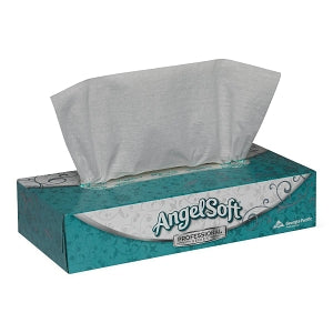 Georgia-Pacific Angel Soft Premium Facial Tissue - Angel Soft Premium Facial Tissue, Flat Box - 48580