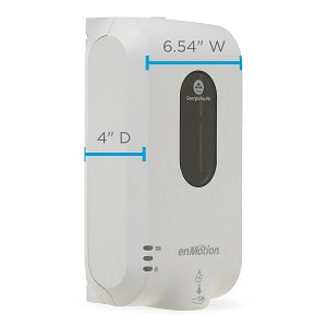 GP enMotion Gen2 Automated Touchless Soap / Sanitizer Dispensers - enMotion Automated Touchless Soap and Sanitizer Dispenser, White - 52058