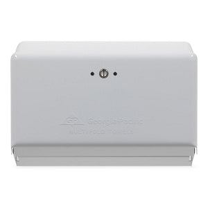 Georgia Pacific Multifold Paper Towel Dispensers - Multifold Paper Towel Dispenser, White - 54701