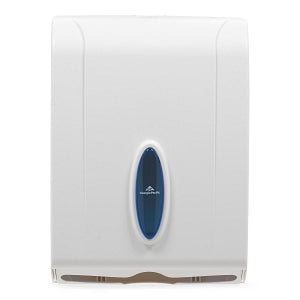 Georgia Pacific C-Fold and M-Fold Paper Towel Dispensers - Combo C-Fold / Multifold Towel Dispenser, White - 56630/01