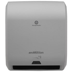 Georgia Pacific LLC enMotion Automated Touchless Paper Towel Dispensers - enMotion 10" Automated Touchless Paper Towel Dispenser, Gray - 59460A