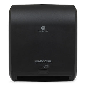 Georgia Pacific LLC enMotion Automated Touchless Paper Towel Dispensers - enMotion 10" Automated Touchless Paper Towel Dispenser, Black - 59462A