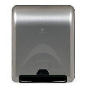 Georgia Pacific LLC enMotion Automated Touchless Paper Towel Dispensers - enMotion 8" Automated Touchless Paper Towel Dispenser, Stainless Steel - 59466A