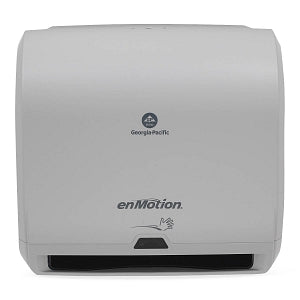 Georgia Pacific enMotion Impulse 10 Automated Towel Dispenser - EnMotion Impulse 10 Paper Towel Dispenser, Automated, Gray with Blue - 59487A