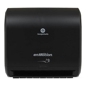 Georgia Pacific enMotion Impulse 10 Automated Towel Dispenser - Emotion Impulse Towel Dispenser, 10", Black - 59488A