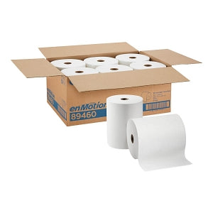 Georgia-Pacific enMotion 1-Ply High-Capacity Paper Towels - enMotion 1-Ply High-Capacity Paper Towels, White, 10" x 8" - 89460