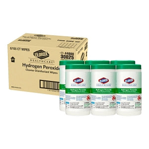 Clorox Hydrogen Peroxide Disinfecting Wipes - Clorox Hydrogen Peroxide Wipes, 155 Wipes - CLO30825