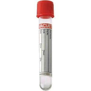 Greiner VACUETTE Serum Clot Activator Blood - VACUETTE Serum Clot Activator Blood Collection Tube, 4 mL, 13 x 75 - 454204