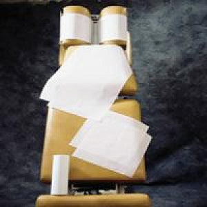 Little Rapids Paper Headrests - Headrest Paper, Smooth, White, 8-1/2" x 225' - 090