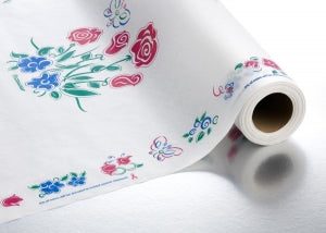 Little Rapids Corp Rose Garden Table Paper - Smooth Table Paper, 221" x 225', Rose Garden print - 46844