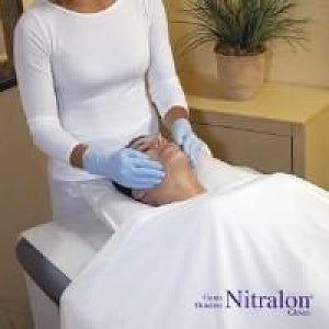 Little Rapids Spa Essentials LF, PF Nitralon Gloves - Spa Essentials Nitralon Glove, Blue, Size L - 57477