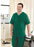 Little Rapids Nonwoven Scrub Tops - Unisex Nonwoven Scrub Top, Size 4-5XL, Dark Green - 78686