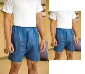 Little Rapids Corp Medishorts - SHORTS, EXAM, NON-WOVEN, BLUE, XXL/3XL, D - 62380