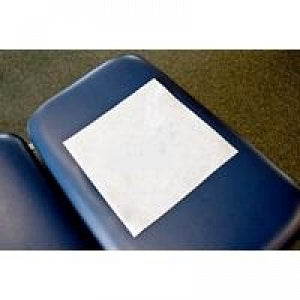 Little Rapids Paper Headrests - Headrest Paper without Face Slot, Sheet, White, 12" x 12" - 902