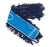 Medline Poly / Cotton Dust Mops - Premium Poly / Cotton Dust Mop, Blue, 5" x 18" - GSC201185