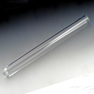 Globe Scientific Multiuse Plastic Test Tubes - 16 x 150 mm Polystyrene Test Tube with 25 mL Capacity - 110110