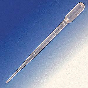 Globe Scientific 5ml Blood bank Graduated Transfer Pipet - Transfer Pipet, Blood Bank, 2 mL Graduation, 2 mL Draw, 5 mL - 137050