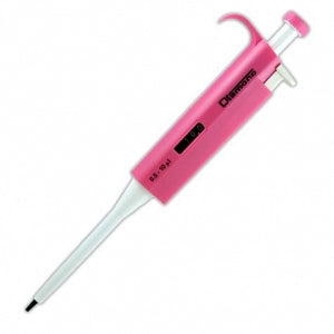 Globe Scientific Adjustable-Volume Diamond Micropipettes - PIPETTE, ADJUST VOL, 0.5-10 UL, PINK - 3301-10