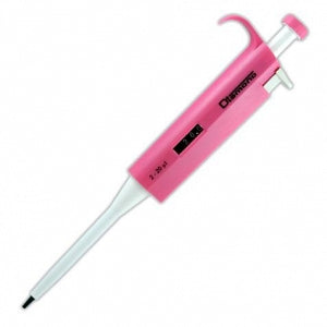 Globe Scientific Adjustable-Volume Diamond Micropipettes - PIPETTE, ADJUST VOL, 2-20UL, PINK - 3301-20