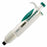 Globe Scientific Inc Fixed Volume Diamond Pro Pipettors - Diamond Pro Pipette, Fixed Volume, 2, 000 uL, Green - 3312-2000