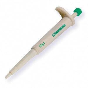 Globe Scientific Diamond Jr. Mini Pipettors - Green Diamond Jr. Mini Pipettor, 25 microliter - 3322-25