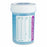 Globe Scientific Specimen Containers with Patient ID Labels - CONTAINER, W/CAP, GRAD, PP, 90ML, NS, 400/CS - 6219