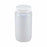 Globe Scientific Inc Diamond RealSeal Clear Large Format Wide-Mouth LDPE Lab Bottle - BOTTLE, WM, ROUND, SCREWCAP, LDPE, 2L, 6/CS - 7022000