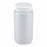 Globe Scientific Inc Diamond RealSeal Clear Large Format Wide-Mouth LDPE Lab Bottle - BOTTLE, WM, ROUND, SCREWCAP, LDPE, 2L, 6/CS - 7022000