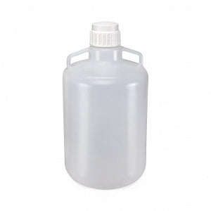 Globe Scientific Diamond RealSeal Round PP Carboys - CARBOY W/HANDLE, PP, GRAD, AUTO, 20L, 4/CS - 7200020