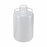 Globe Scientific Diamond RealSeal Round Wide-Mouth PP Carboys - CARBOY, WM W/HANDLE, PP, GRAD, AUTO, 20L, 4/CS - 7210020