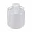 Globe Scientific Diamond RealSeal Round Heavy-Duty PP Carboys - CARBOY, HEAVY DUTY W/HND, PP, AUTO, 20L, 4/CS - 7240020