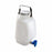 Globe Scientific Inc Diamond RealSeal Rectangular PP Carboys with Spigot - CARBOY, RECTANGULAR W/SPIGOT, HAND, HDPE, 5L - 7310005