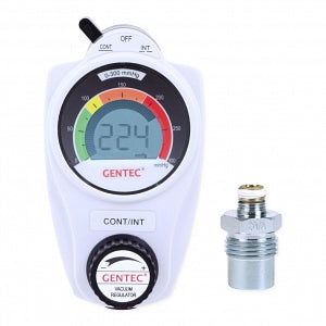 Genstar Digital Continuous and Intermittent Suction Regulators - Suction Regulator Digital Continuous / Intermittent, Diss Male - 881VR-300D-00-C