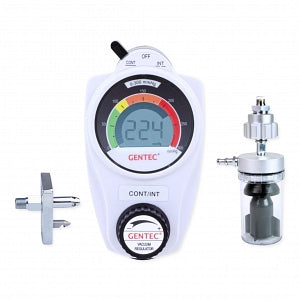 Genstar Digital Continuous and Intermittent Suction Regulators - Suction Regulator Digital Continuous / Intermittent, Chemtron / Trap - 881VR-300D-CH-H