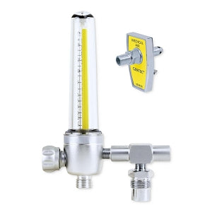 Genstar Technologies Aluminum Air Flowmeters - Aluminum Air Flowmeter, 15 LPM, with Power Take Off, Chemetron Adapter - FM187A-15L-CHP