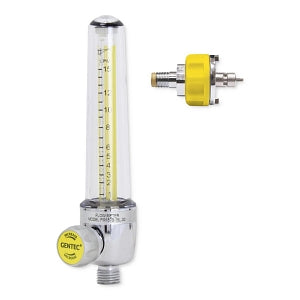 Genstar Technologies Co Inc Gentec Brass Air Flowmeters - Air Flowmeter, Brass, 15 LPM, Ohio Adapter - FM187B-15L-OH