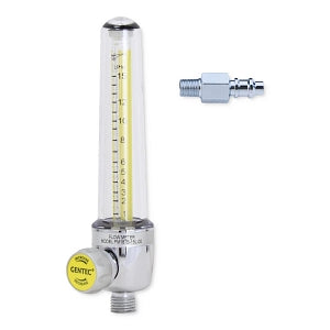 Genstar Technologies Co Inc Gentec Brass Air Flowmeters - Air Flowmeter, Brass, 15 LPM, Puritan Bennett Adapter - FM187B-15L-PB