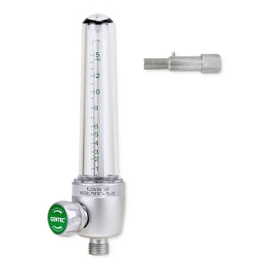 Genstar Technologies Aluminum Oxygen Flowmeters - Oxygen Flowmeter, Aluminum, 15 LPM, Oxequip Twist - FMD197B-15L-OQ