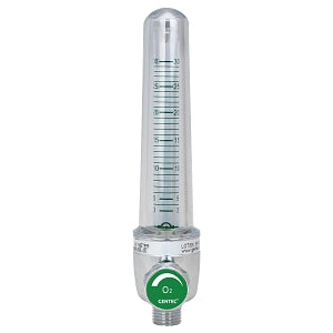 Genstar Technologies Aluminum Oxygen Flowmeters - Oxygen Flowmeter, Aluminum, 30 LPM, 1/8 NPT Inlet Fitting, Female Adapter - FM197A-30L-00