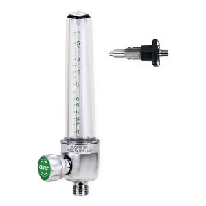 Genstar Technologies Co Inc Brass Oxygen Flowmeters - Oxygen Flowmeter, Brass, 15 LPM, Oxequip Medstar - FM197B-15L-OE