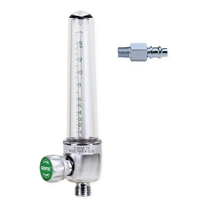 Genstar Technologies Co Inc Brass Oxygen Flowmeters - Oxygen Flowmeter, Brass, 15 LPM, Puritan Bennett - FM197B-15L-PB