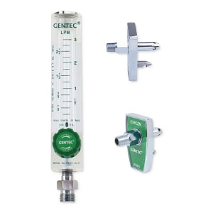 Genstar Technologies Co Inc Brass Oxygen Flowmeters - Oxygen Flowmeter, Brass, 0 - 3 LPM, Chemetron - FM-293-03-CH