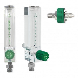 Genstar Technologies Aluminum Oxygen Flowmeters - Oxygen Flowmeter, Aluminum, 200 cc, Ohio Ohmeda Adapter - FM293-200CC-OH