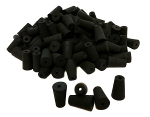 GSC International 1-Hole Rubber Stoppers - STOPPER RUBBER, SIZE 000-1 HOLE - RS-000-1