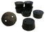 GSC International 2-Hole Rubber Stoppers - STOPPER RUBBER, SIZE 10, 2-HOLE - RS-10-2